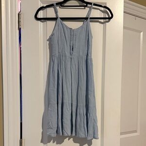 Light Blue Mini Dress